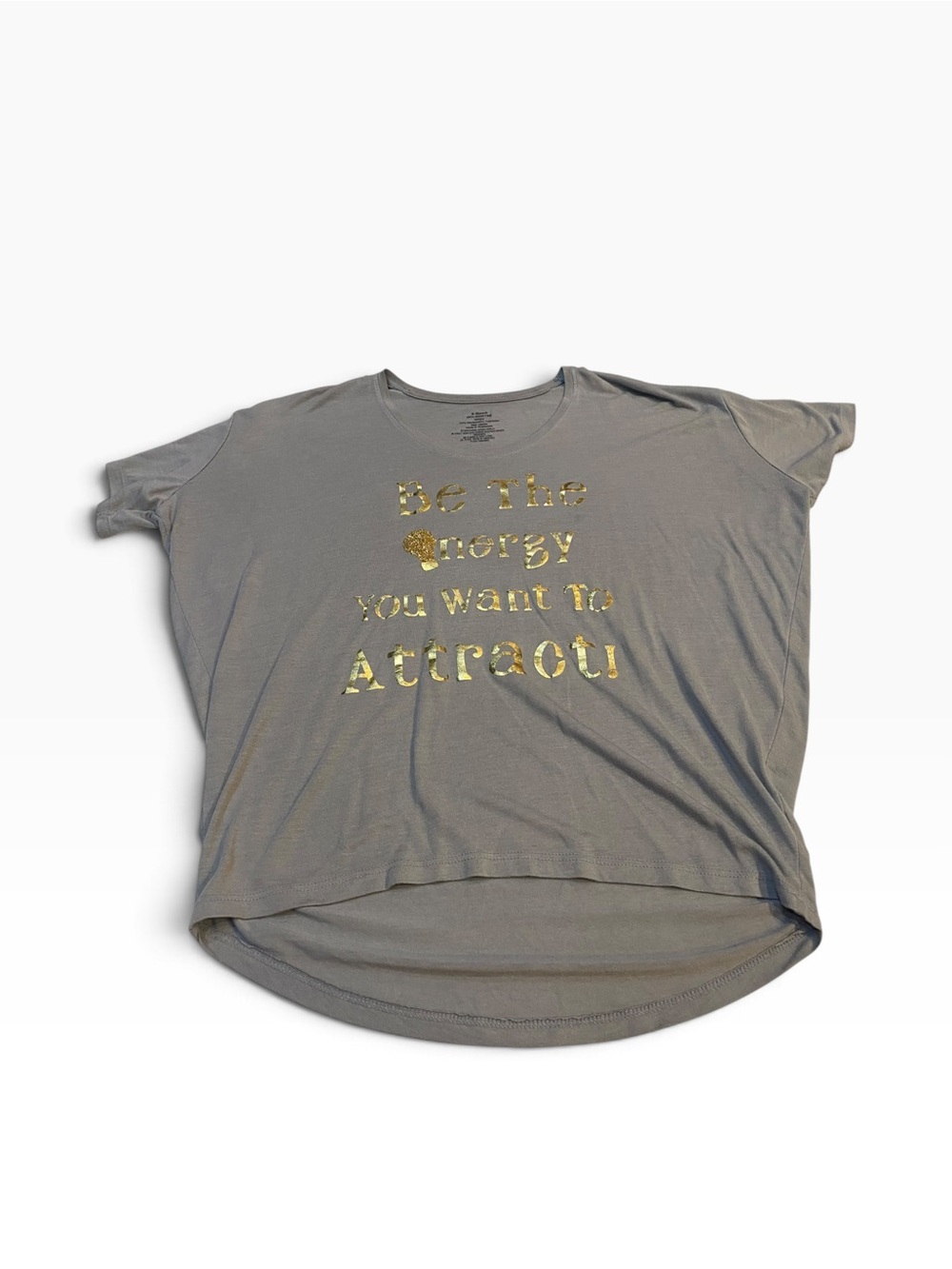 Hobby Lobby Beige Graphic Tee - Be The Energy